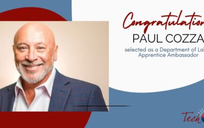 Paul Cozza selected as Department of Labor Apprenticeship Ambassador